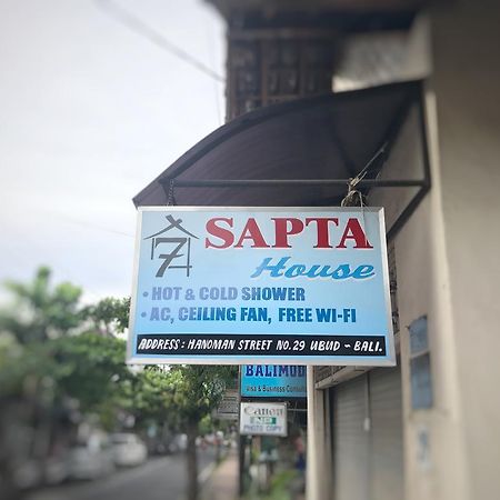 Sapta House Ubud Dış mekan fotoğraf